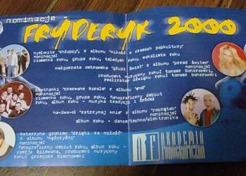 Nominacje- Fryderyk 2000