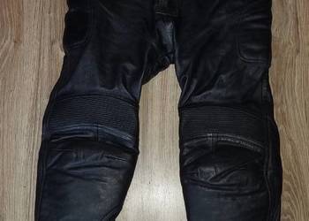 Frank Thomas L/XL (56) Spodnie skórzane na motor motocyklowe Skóra* BDB