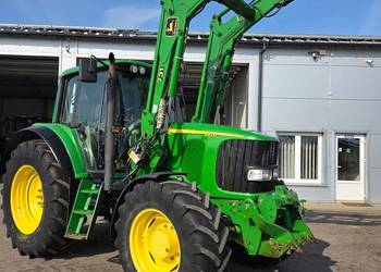 John Deere 6820 140 KM.  z org. Ładowaczem, SUPER STAN  6 tyś h opony org.