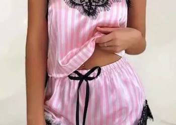 Dwuczęściowa seksowna piżamka styl Victoria Secret roz. M,L