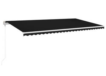 Automatycznie zwijana markiza LED i czujnik wiatru 600x300 cm WM-3068974