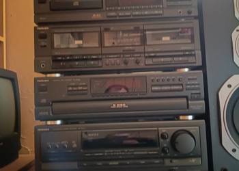 Wieża Technics 5 klocków z glosnikami