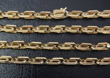 NOWY ZŁOTY ŁAŃCUSZEK - EFEKTOWNY ELEGANCKI SPLOT 56G