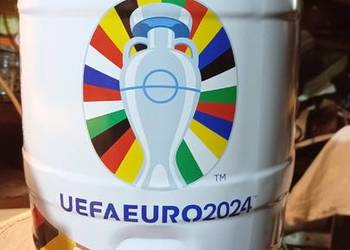 Beczułka po piwie 5l metalowa UEFAEURO 2024