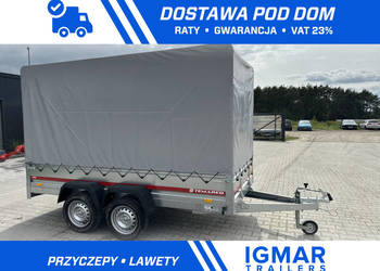 Przyczepa samochodowa TEMARED PRO 3015/2 przyczepka lekka plandeka 140cm