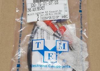 WEJŚCIE AUX RCA BLAUPUNKT BECKER MINI ISO VW AUDI