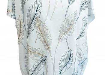 Luksusowa bluzka damska Cekiny, koronki, kamienie glamour biust 124cm