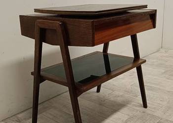 stolik szafka pod radio adapter gramofon tv PRL vintage stary design