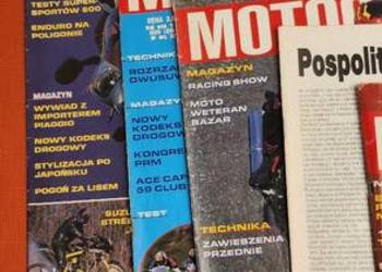 Czasopismo kolekcjonerskie motocykl 1998 rok