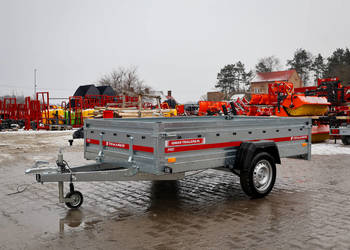 Przyczepka Samochodowa TEMARED PRO 2615/R RESOR mocna 1 oś