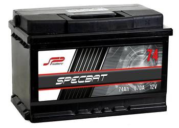 Akumulator 74Ah 640A EN SPECBAT Niski
