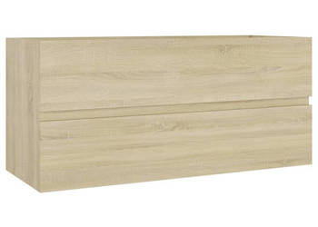Szafka pod umywalkę dąb sonoma 100x385x45 cm WM-804767