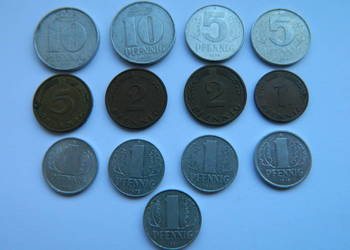 Monety zagraniczne – Niemcy NRD. Monety zagraniczne – Niemcy NRD.