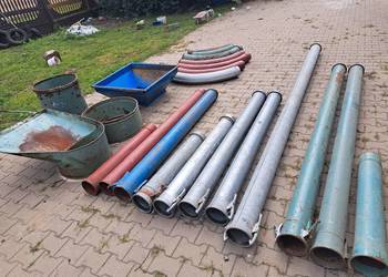 Rury do dmuchawy do zboża,cyklon, kolanka, nadstawki