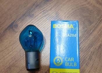 Żarówka BOSMA 12V 35/35W BA20D NIEBIESKA (6159)