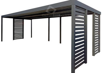 Carport PREMIUM Wiata samochodowa 7x3 dodatkowa zabudowa CP133