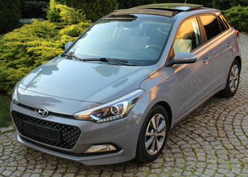 Hyundai i20 1.3 Benzyna Szyberdach Ledy Panorama Klimatronik PDC II (2014-…