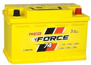 Akumulator Neo Force 74Ah 720A