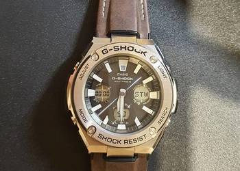 Zegarek Casio GST-W130L-1AER G-Shock G-Steel Tough Leather Solar Waveceptor