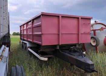 Przyczepa wywrotka tandem 20t solidna kiper