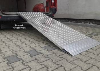 Rampa Aluminiowa 205 x 70 cm do 500kg Najazd Podjazd Platforma - od ręki