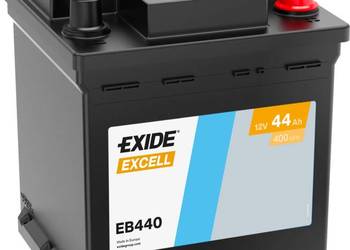 Akumulator 40Ah 400A kostka prawy plus  Exide Excell EB440