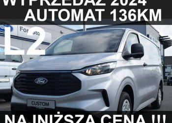 Ford Transit Custom Wyprzedaż 2024 L2 Automat 136KM Wyprzedaż 2024 ! Od rę…