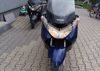 suzuki burgman 125 k7 rama dokumenty silnik czasza reflektor