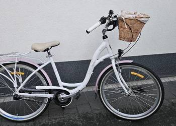 Damka rower koła 26 cali 3 biegi w piaście