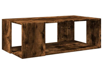 Stolik kawowy przydymiony dąb 895x48x30 cm WM-848154