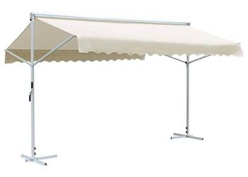 vidaXL Zadaszenie wolnostojące, 4 x 3 m, kremowe(SKU:143745)