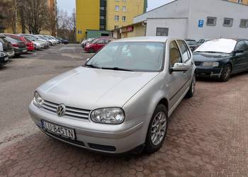 Volkswagen golf IV 1.4 75km klimatyzacja ABS alufelgi