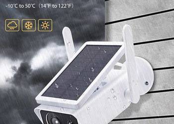 Kamera z panelem solarnym