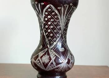 Stary kryształowy wazon