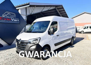 Renault Master średniak L2H2 blaszak 3-osobowy pełna opcja serwis lift