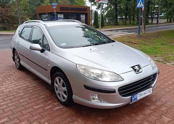 Peugeot 407 1.7 // 2008 r. 1.8 benzyna // Kombi // Salon PL