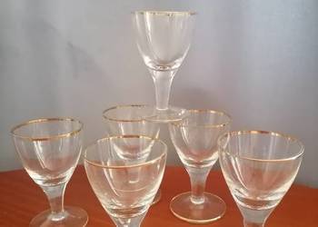 Kieliszki Złociste PRL