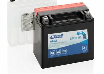 Akumulator EXIDE YTX14-BS ETX14 12Ah 200A A000982960864 Pomo