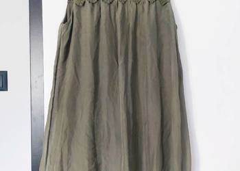 sukienka Solar, M, 38, sukienka letnia khaki oliwkowa