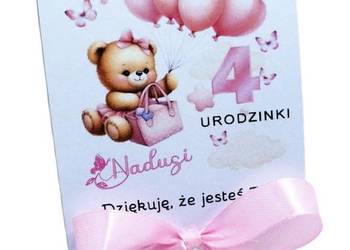 Lizaki jako podziękowanie dla gości z okazji urodzin Miś FB emilcia22