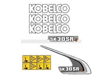 Naklejki oklejenie naklejka - KOBELCO SK30SR Zamiennik