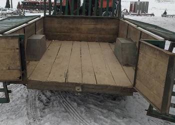 Wózek dwukółka do ciągnika zdejmowane góra przyczepka do lasu na budowę