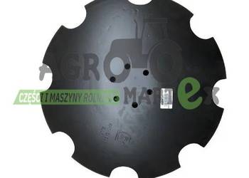 KM060304 TALERZ UZĘBIONY 520x5mm 6-otw STROM