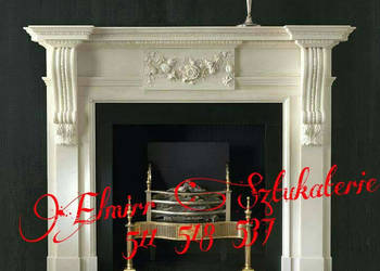 Portal kominkowy atrapa