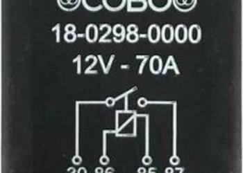 Przekaźnik 12V 70A AV180298000