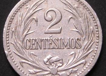 URUGWAJ 2 centesimos 1901