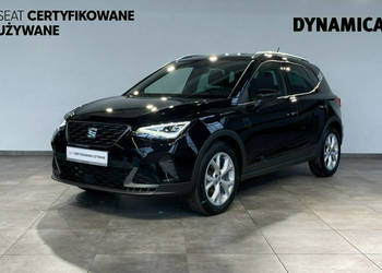 Seat Arona VAT 23% FR 1.0TSI 110KM M6 2022 r., salon PL, serwisowany