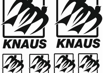 KNAUS Naklejki na kampera przyczepę