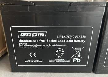 Akumulator 12V 75Ah LP12-75 GROM, DARMOWY DOWÓZ