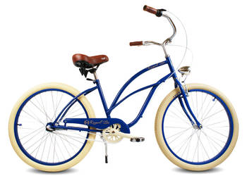Rower miejski beach Cruiser damski 26 / 28 MARINE ROYALBI